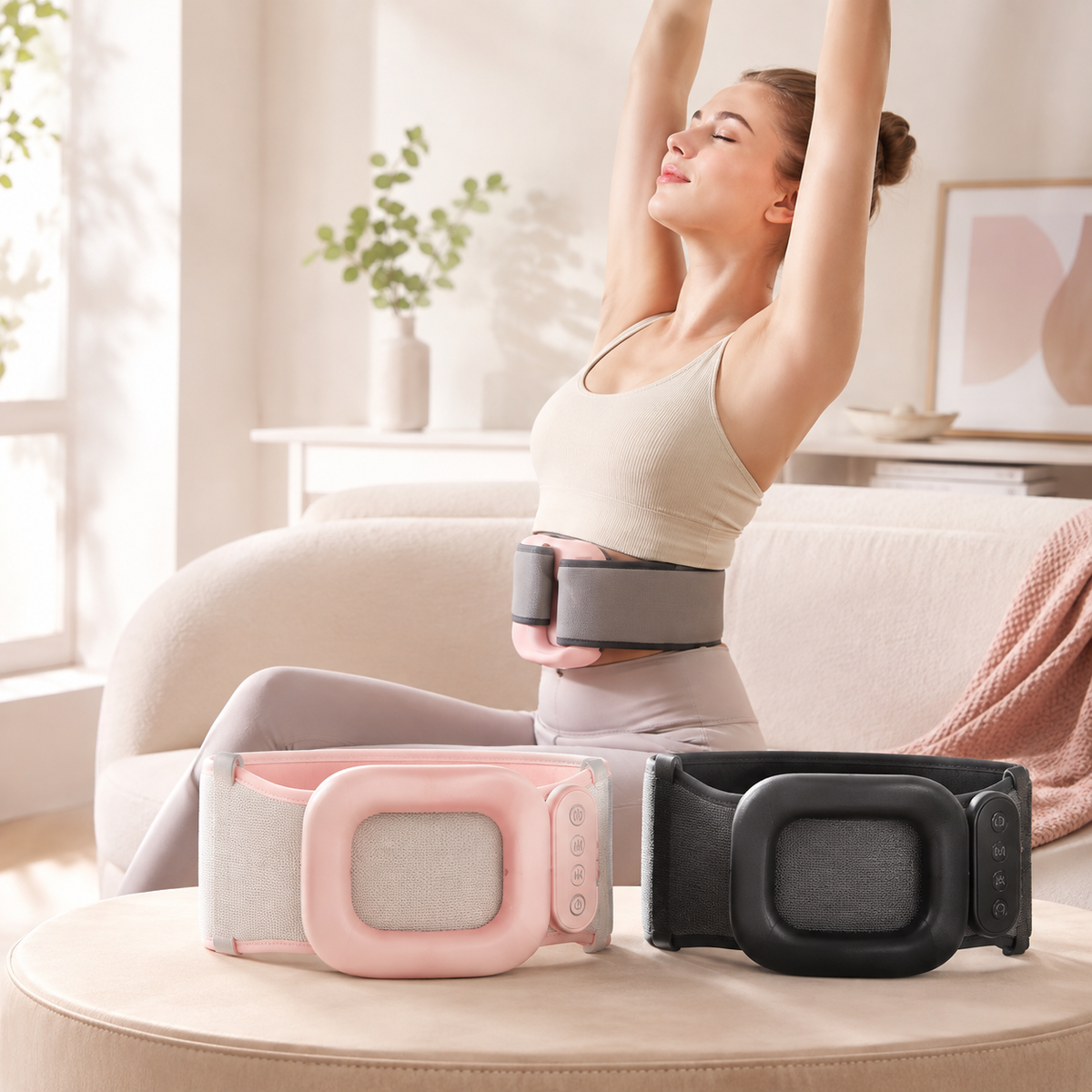 Portable Percussion Massage Belt | Deep Tissue Relaxation